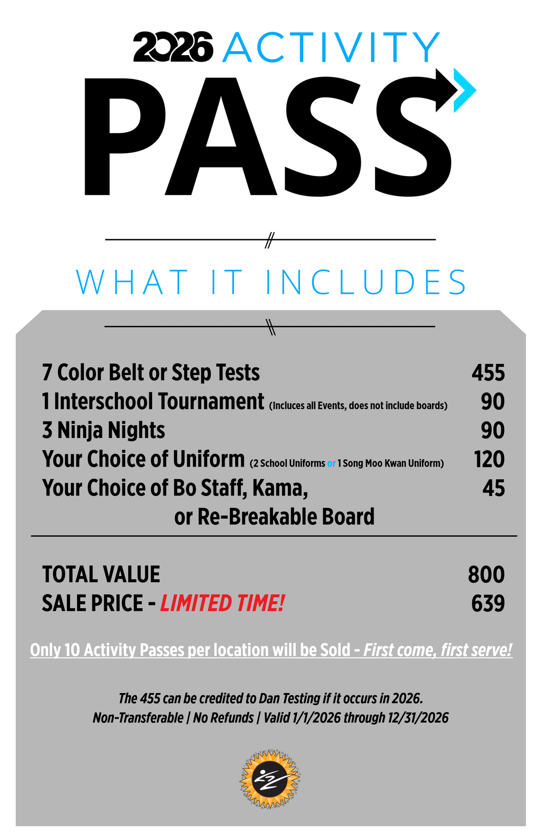 2026 Activity Pass