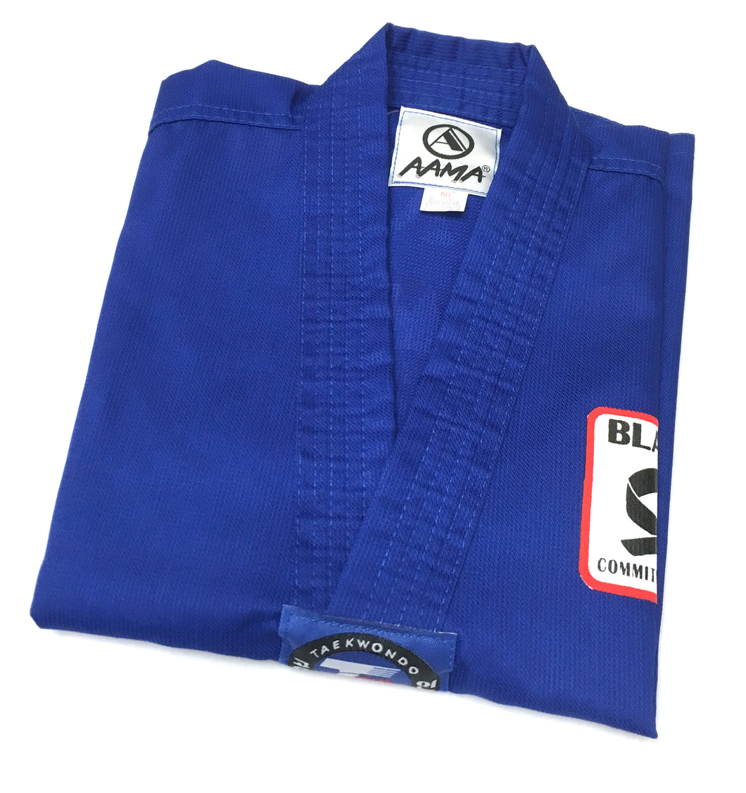 Black Belt Club Uniform Blue